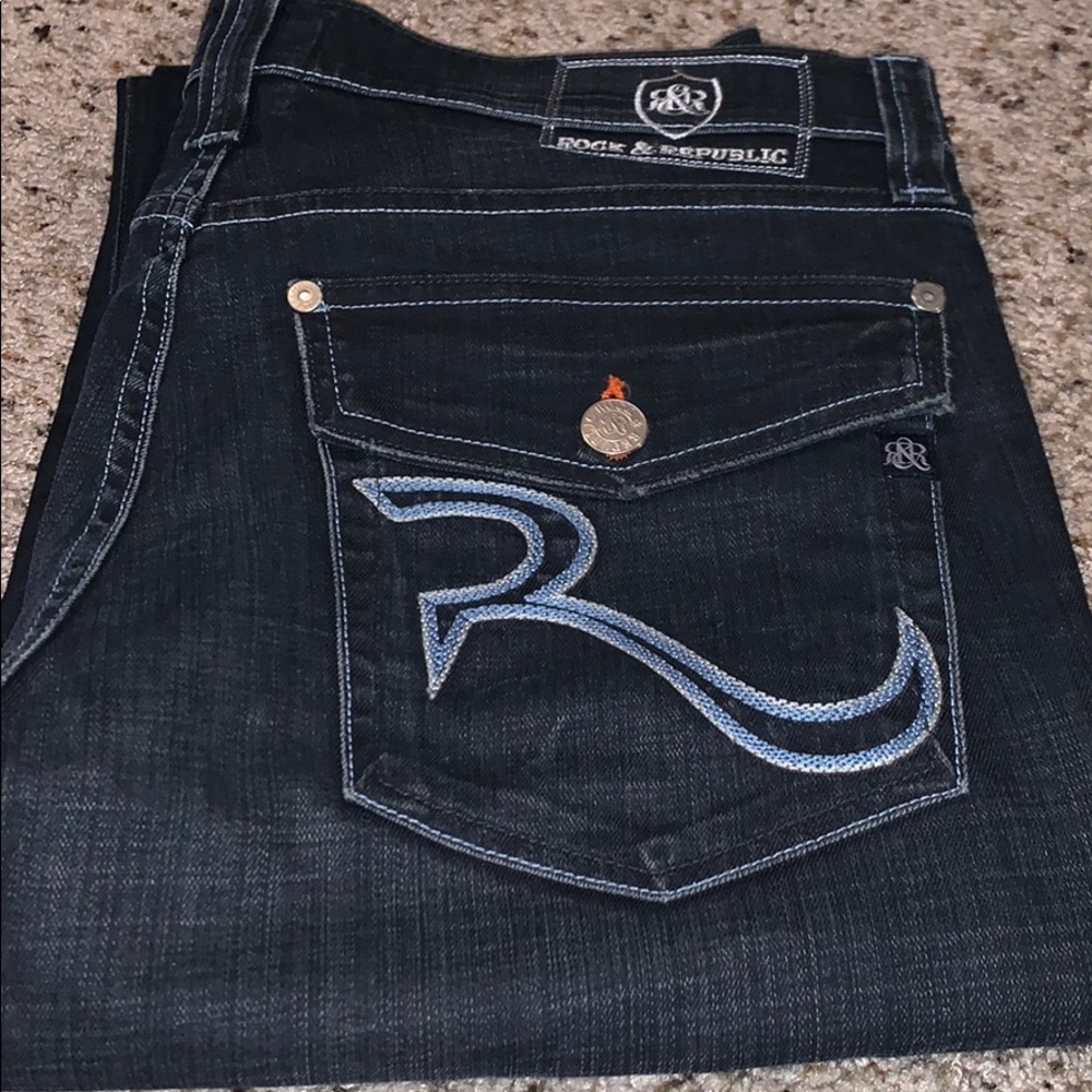 Mens Rock and Republic bootcut jeans